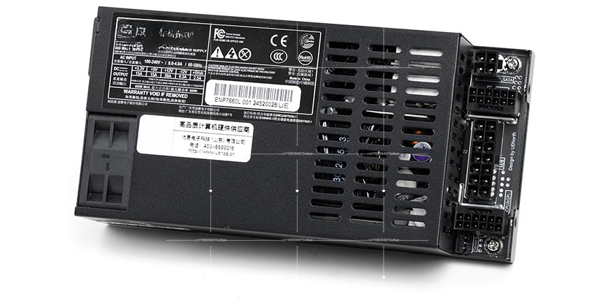 Flex Atx Power Supply 600W 1U - พาวเวอร์ซัพพลายแบบโมดูลาร์เต็มรูปแบบ Flex ATX - DELTA 7660L